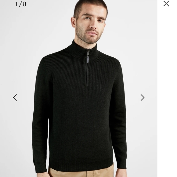 Ted Baker Funnel neck Knitted Men size S - Picture 3 of 10